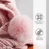 s Morbida ciniglia Chic lavorata a maglia con palla Copriletto rosa Coperta decorativa per letto a quadri sul divano Manta W0408