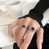 anelli di amicizia anelli di classe numeri romani retrò gioielli geometrici ripristino di modi antichi anelli della vite prigioniera anelli di coppia per le donne grind arenaceous lace band ring 01