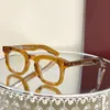 Jac Mar Mag Oversizezowane okulary przeciwsłoneczne Designer Chunky Talerz Przezroczysty obiekty