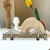 Bakgrundsbilder Bridge Model Gate Golden Building Statue Desktop Architectural American Metal Ornament San Francisco Decor Toy Craft Eloy