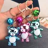 Keychains Creative Space Anime Keychain Fashion Car Bag Pendant Key Ring Trend Animal Astronaut Chains Couple Gifts AccessoriesKeychains