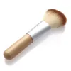 1set/4pcs مؤسسة المهنية تكوين خيزران فرش Kabuki Makeup Brush مجموعة مجموعة أدوات العيون ظلال الفرشاة QP