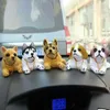 s Doll Husky Beagle St Bernard Shepherd Shake Head Dog Car Interior Decoration Cute Creative Gift Tabletop Ornament AA230407