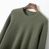 Męskie swetry Pure Cashmere Sweter Mężczyźni Pullover 2023 Zima zagęszczenie ciepłe miękkie koszulka hombre jumper pull Homme Knit Man Shirt