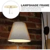 Kitchen Storage 1 Set Of Table Lamp Lampshade Frame Vintage Ceiling Light Cover Decorative Metal
