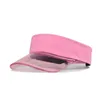 Ball Caps Baseball Cap Necklace Sun Color Transparent Fashion Solid Women Visor For Girls Women'S Hat 2023