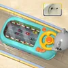 Simulation de volant pour enfants modèle moulé sous pression jouet de conduite machine de jeu de bureau électrique pour éviter les courses de voitures grande aventure pour l'âge de 3 ans 230407