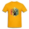 Męskie koszule bonsai drzewa ogrodnictwo prezent bicie serca zabawne topy koszulka w trudnej sytuacji retro tshirt men t-shirt krótki rękaw okrągła szyja