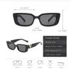 Rétro Cool petit cadre lunettes de soleil œil de chat pour femmes lunettes de soleil de luxe hommes mode gelée avec charnières en métal 230920