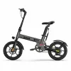 16 inch mini elektrische fiets voor volwassenen 36V 350W vouwing elektrische fiets waterdichte aluminium legering ebike app verwijderbare batterij