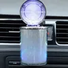 Latest Smoking Ashtrays Colorful Plastics Automatic Sparkling LED Dazzling Light Dry Herb Tobacco Cigarette Holder Portable Innovative CAR Ashtray Container DHL