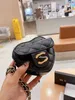 Designer Bag Mini Shoulder Bag Decorative Love Bag Red Black and White Women's Fashion Bag Trend Luxury Valentine's Day Gift