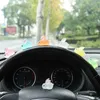 Dekorationen 6Pcs Luminous Rabbit Car Interior Ornaments Cute Mini Auto Center Console Rear Mirror Dekoration Supplies Autozubehör AA230407