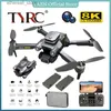 Drones TYRC H23 Novo P8 Pro 6K Drone Profissional Evitar Obstáculos 8K Câmera DualHD 5G Motor Brushless Dobrável Quadcopter Presentes Brinquedos Q231108