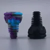 Honeybee silicone 14mm male bowl with multi-holes glass bowls for bong water pipe dab rig Tdchs