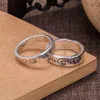 Designer Ring Luxury Rings Classic Couple Rings Hommes et femmes Vintage Letter Rings Fashion Polyvalent Simple Rings Saint Valentin Anniversaire Cadeau de vacances