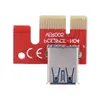 Бесплатная доставка 60 см удлинительный кабель PCI-E Express от 1x до 16x USB 30 Powered Extender Riser Adapter Видеокарта Красный Бесплатная доставка Owqjx