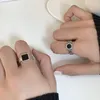 anelli di amicizia anelli di classe numeri romani retrò gioielli geometrici ripristino di modi antichi anelli della vite prigioniera anelli di coppia per le donne grind arenaceous lace band ring 01