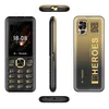 الهواتف المحمولة Bluetooth 2G FM Radio Camera Phone Tri Sim Card لكبار السن مع مربع W23