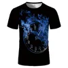 T-shirts pour hommes Produit Caractère Portrait Impression complète du corps Chemise 3dt T-shirt respirant Must-have pour l'été Slim