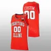 Alfândega de Mens Illinois lutando com Illini Basketball Jersey costume Jayden Epps Luke Goode Brandon Lieb RJ Melendez Ty Rodgers Paxton Guerra