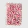 Flores decorativas Paredes de flores artificiales para decoración navideña Paneles de rosas Planta colgante 40x60 CM Floral