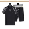 2023 Men's Tracksuits Outfits new pattern Designers Tracksuits Summer Suits T Shirt Seaside Holiday Shirts Shorts Sets