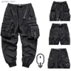 Vestes pour hommes Personnalisé imperméable japonais Harajuku gothique mâle urbain streetwear Y2k Techwear manteau Cyberpunk Bomber Jacket pour hommes Q231109