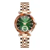 Tiktok New Ocean Star Steel Band da donna Live Multi Angled Gradient Glass Diamond Faced Fashion Watch