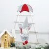 Christmas Decorations Faceless Doll Parachute Santa Claus Hanging Ornaments Christmas Window Hanging Decorative Gifts