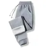 Men's Pants Mens Sweatpants Fashion Fleece Gym Jogger Lined Workwear Running Sherpa Stylish Track Travel Durable