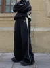 女性用パンツY2Kビンテージカーゴ女性ヒップホップストリートウェアストライプワイドレッグトラックズボン特大90年代レトロジョガースウェットパンツ