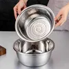 New Silver Portable Küche Edelstahl Waschbecken Filter/Stahlplatte/Schüssel 26 Multifunktional, ungiftig, geruchlos, sicher zu bedienen