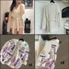 Fashion Clothing Women's Knitted Short-sleeved T-shirt and Vest Sweater Tops Hooded Jacket