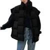 Gilet da donna Gilet imbottito oversize invernale da donna Giacca leggera in cotone Maglione leggero Abiti da donna Autunno