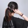 ヘアアクセサリー24pcs/box 4cm女の子の女の子ヘアバンドラバータイポニーテールホルダー