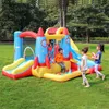 Rocket Rocket Bounce House Playhouse Company Jumper Bouncr Slide Castle with ball pit ferrule للأطفال