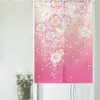 Gardin fina gardiner klassisk japan stil blommor serie dörr hushåll geomantisk lycklig 85x150 cm