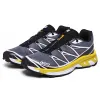 XT6 Advanced Running Chaussures Saumon Mens Black Mesh Ailes 2 Blanc Blue rouge jaune Green Men Femmes XT 6 TRAINER