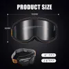 Outdoor Eyewear Vozapow Motorcycle Goggles Pochromic 3 IN 1 Retro Cycling Sunglasses Anti-Fog Windproof Polarized Motocross Riding Glasses 231108