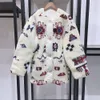 New Isabels Marant Women Wool Blend Designer Casual Versatile Jacket Fashion Luxury Double Sided Two Wear Print Round Neck Sherpa Velvet Medium Length Coat Tide Tops