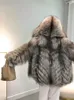 Women's Fur Faux Fangtai 2023 Natural Real Coat Women Winter Warm Luxury Plus Size Jackets Clothing Female Vest y231108