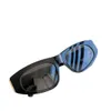 2023 Nuovo designer di lusso B famiglia Bai Jingting stesso occhio di gatto farfalla occhiali da sole personalità occhiali trucco parasole anti ultravioletto