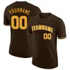 Personnalisé Football Baseball Football Hockey Dry Fit Fans Sports T-shirts Imprimés N'importe Quel Numéro N'importe Quel Nom N'importe Quelle Équipe Rétro Hommes Femmes Jeunesse Jersey Chemises S-3XL