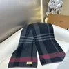 Designer Scarves 2023 Cashmere Winter Warmth Luxury Scarf Men High End Designer Classic Check Plaid Shawl Neckerchiefs