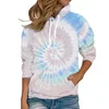 Women's Hoodies Printed Fashion Casual Pocket Long Sleeved Drawstring Hooded Sweater Fall Sweatshirts