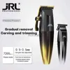 Hårklippare 100% JRL 2020C Hårklippare Electric Hair Trimmer för män trådlös frisyrmaskin för barberare Hårklippningsverktyg YQ231108