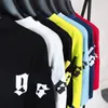 Camisetas Masculinas Moda Verão Masculino Feminino Designers T Shirts Manga Comprida Tops Luxos Letter Cotton Tshirts Vestuário Pólos Manga Curta Roupas de Alta Qualidade