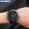 Zegarwne zegarek Synoke Watch 50m Waterproof Digital Wojskowe zegarki wojskowe na świeżym powietrzu na rękę na rękę dla mężczyzn reloj hombre