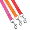 Halsbanden 1 Pc 120 Cm 1.5 Cm Nylon Training Leash Dierbenodigdheden Harnas Kraag Veiligheidsgordel Met Metalen Clip voor Puppy